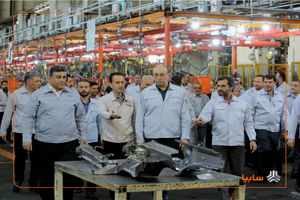 بازدید مدیرعامل گروه خودروسازی سایپا از روند تولید ایدکوپرس و ایران کاوه