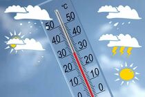 کاهش دمای همدان