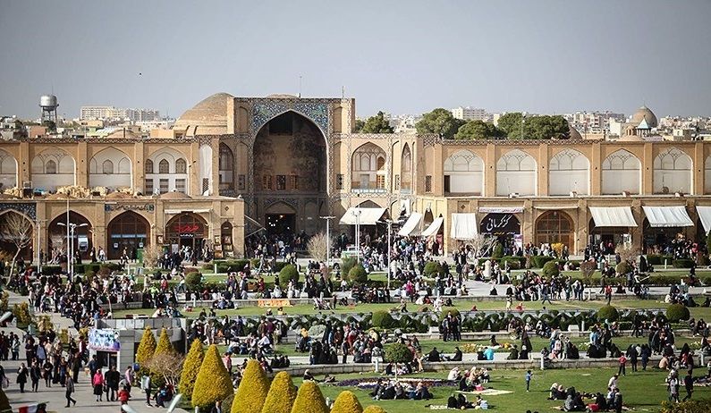افزایش 5 درصدی اقامت گردشگران نوروزی نسبت به سال گذشته در اصفهان