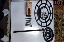 دستگیری 2 حفار غیرمجاز و کشف و ضبط فلزیاب در ساری