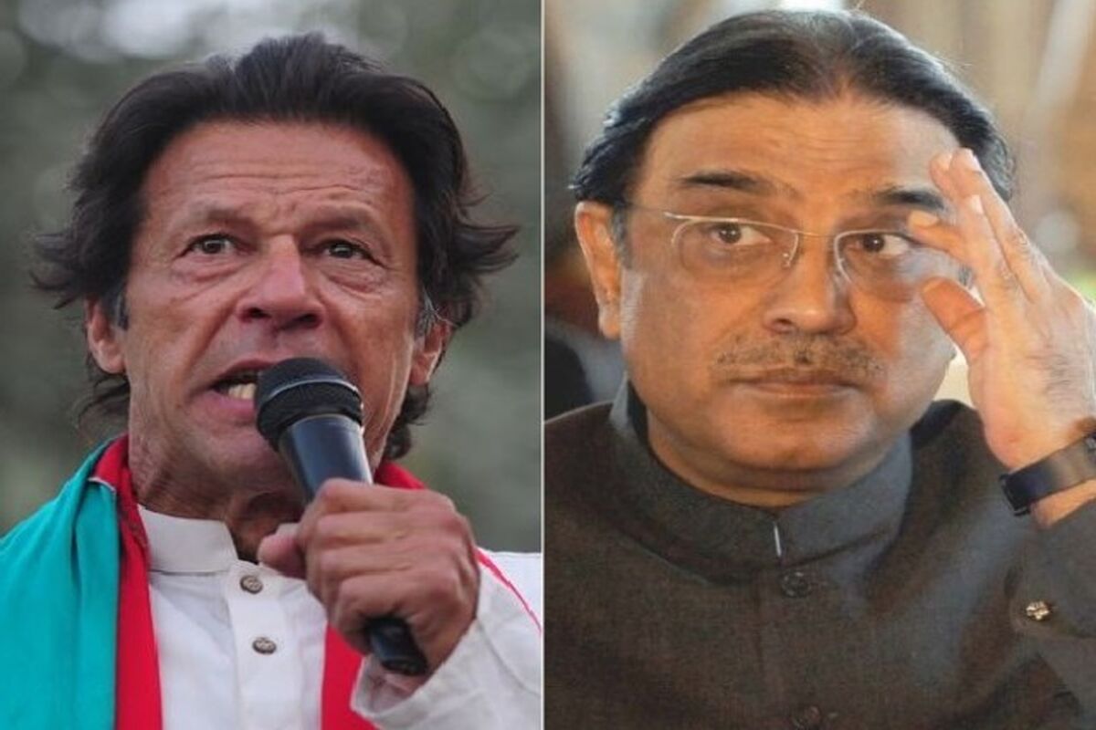 آصف علی زرداری و عمران خان