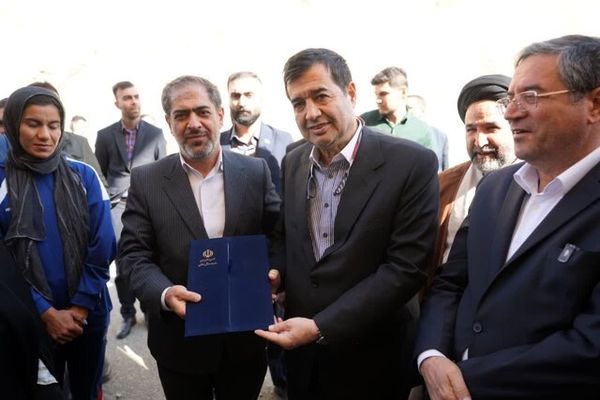 بازدید دنیامالی از اردوی تیم ملی روئینگ بانوان در سد شهرچایی ارومیه