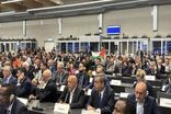 اعتراض حاضران سخنرانی مقام صهیونیستی در کنفرانس سازمان بین‌المللی را ناتمام گذاشت