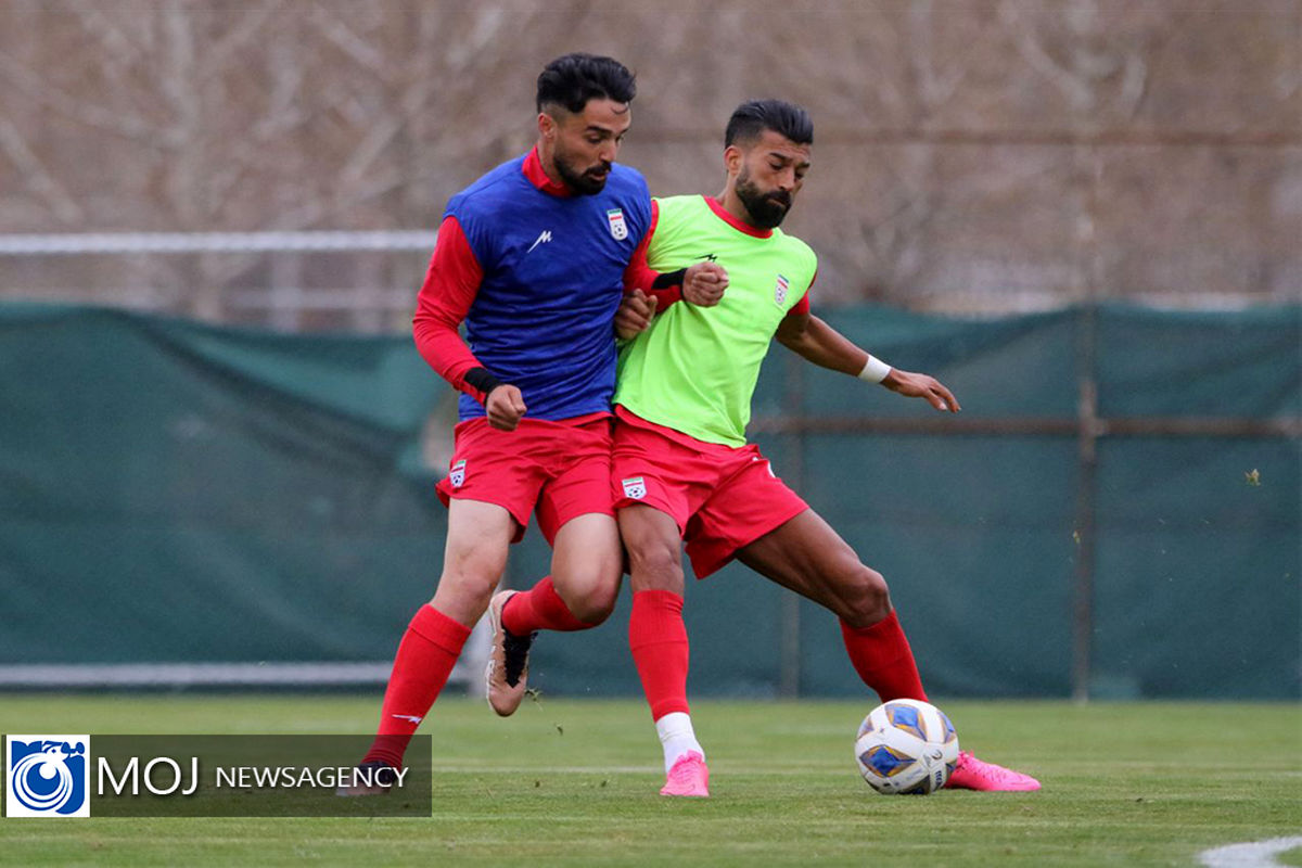 اولین تمرین تیم ملی فوتبال زیرنظر قلعه نویی