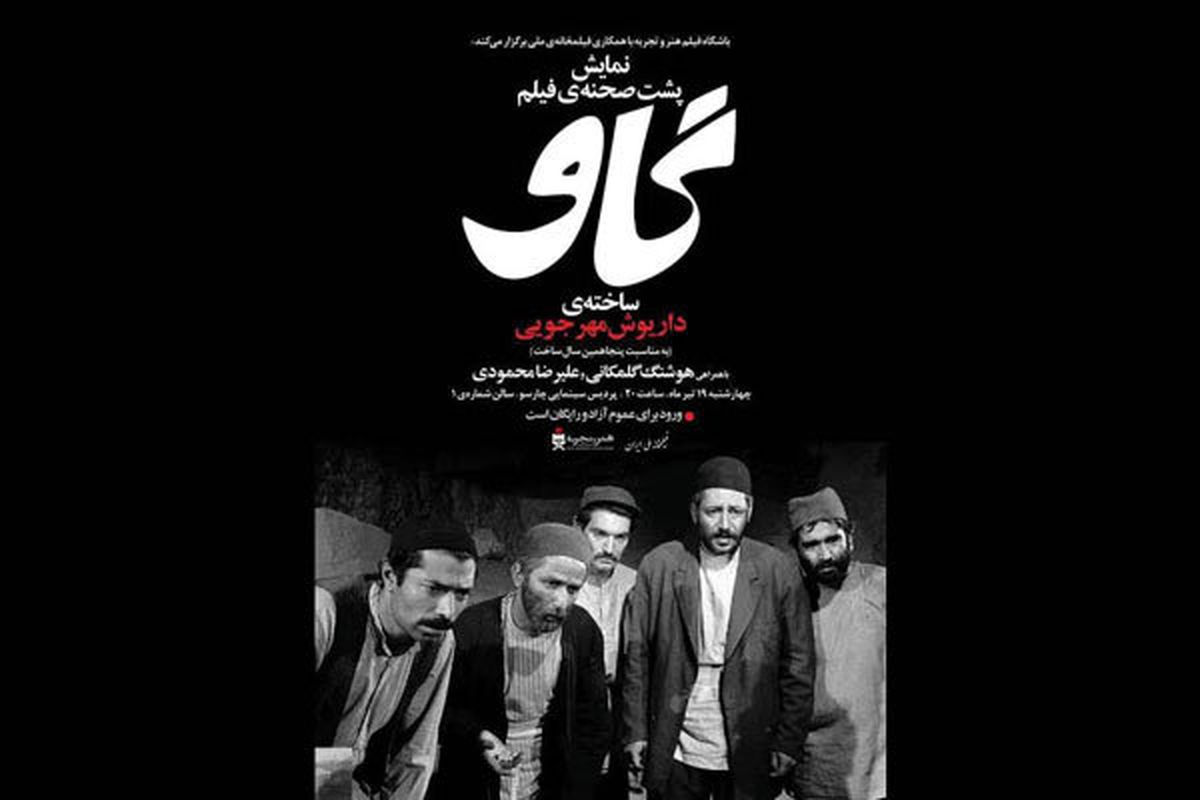 پشت صحنه فیلم گاو