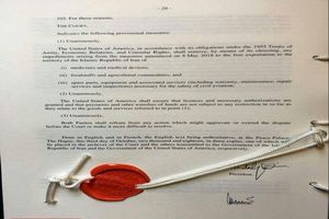 آمریکا پیش از این به پیمان مودت در اختلاف با ایران استناد کرده است