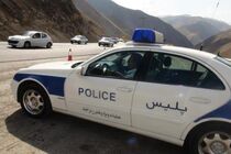 کمک پلیس راه مازندران برای رساندن بیمار به بیمارستان سوانح و سوختگی + فیلم