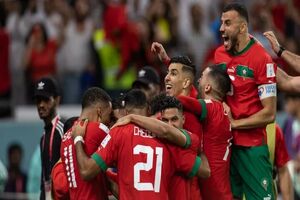 ستاره مراکش قبل از دیدار با فرانسه کری خواند