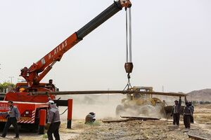 عملیات اجرایی جمع‌آوری ریل‌های متروکه شهر قم آغاز شد