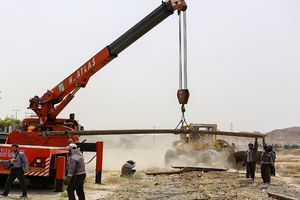 عملیات اجرایی جمع‌آوری ریل‌های متروکه شهر قم آغاز شد