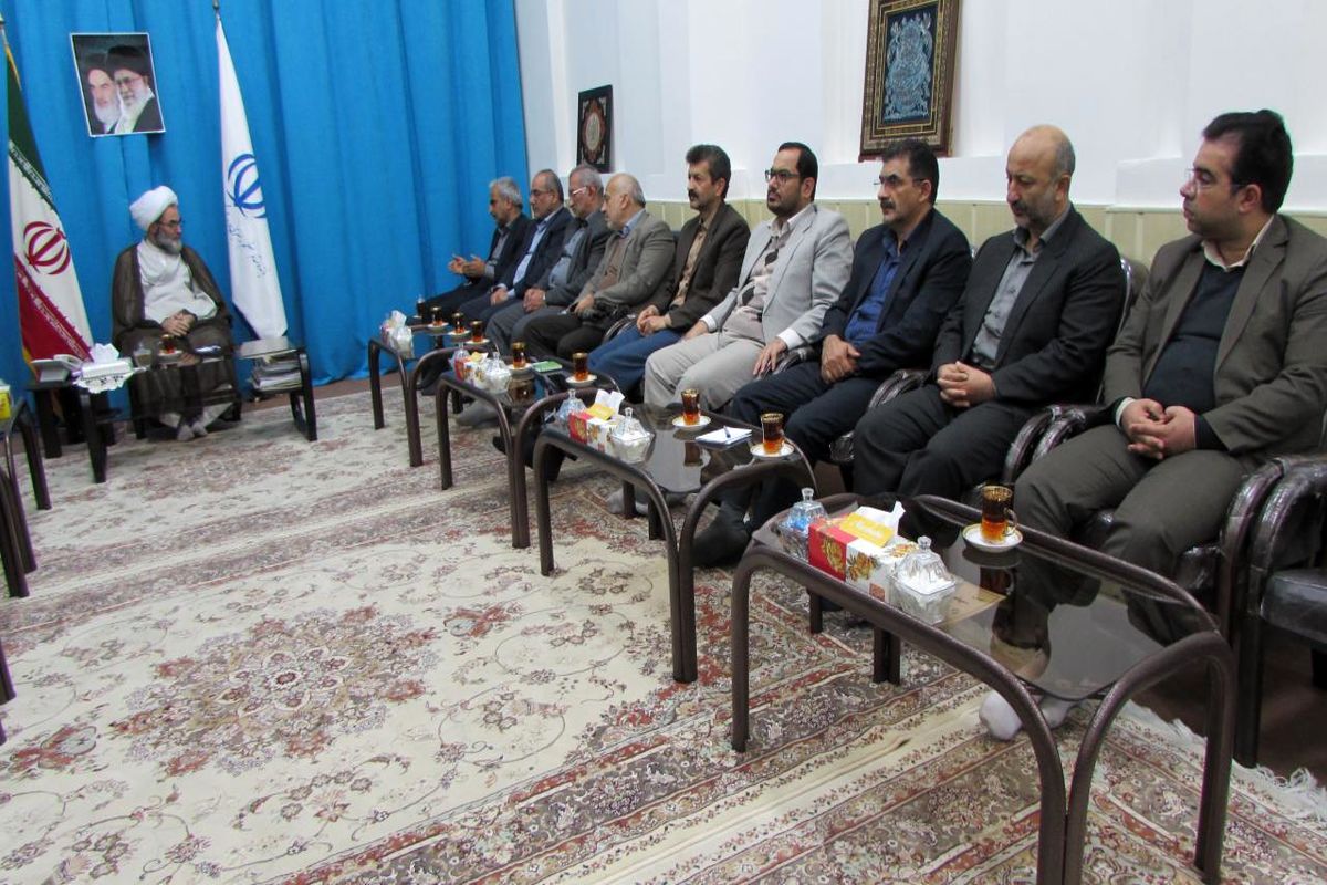 آیت‌الله فلاحتی در دیدار با رئیس سازمان چای کشور