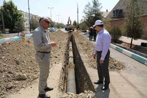 شبکه آب غرب تهران در مسیر نوسازی/ اصلاح ۱۸ کیلومتر شبکه در منطقه ۵