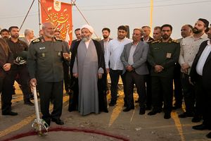 کلنگ‌زنی بزرگ‌ترین مجموعه بحران و ایمنی هرمزگان در قشم