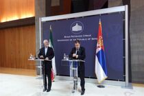 آغاز مصاحبه مطبوعاتی وزرای خارجه ایران و صربستان