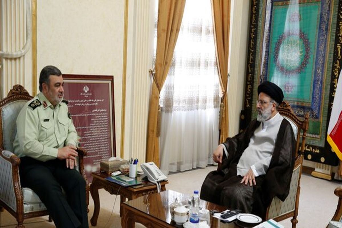 دیدار رییسی و حسین اشتری