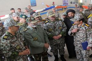 فرمانده کل ارتش از منطقه پدافند هوایی شمال شرق بازدید کرد