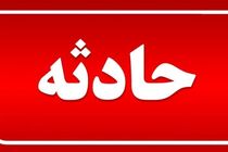 مصدومیت 8 نفر در تصادف نیسان با اتوبوس