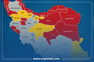 اینفوگرافیک/نقشه تعطیلی مدارس و ادارات کشور در روز یکشنبه ۲۱ بهمن‌ماه ۱۴۰۳