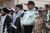 پیکر شهید گمنام در اهواز تشییع و خاکسپاری شد