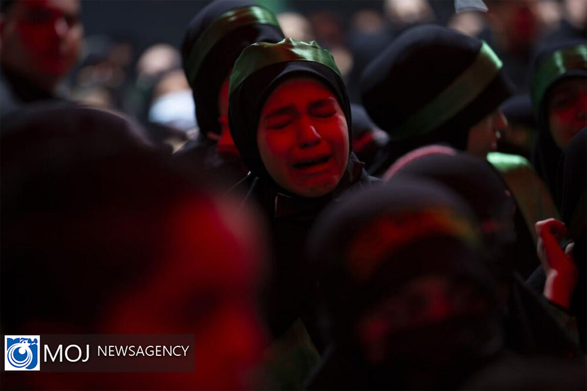 عزاداری شام غریبان حسینی در کربلا