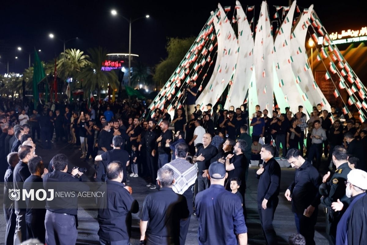 مراسم عزاداری حسینی در کیش