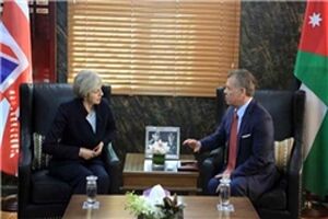 بررسی تحولات منطقه در دیدار «ترزا می» و شاه اردن