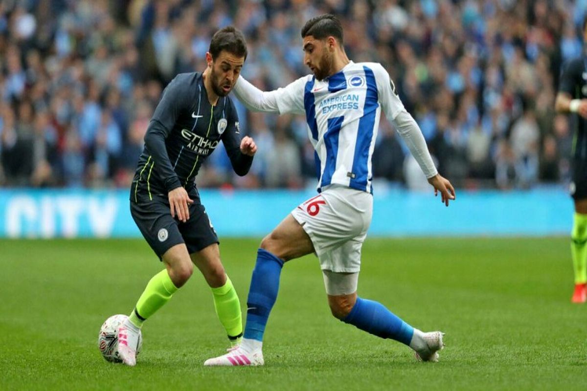 بازی برایتون و منچسترسیتی