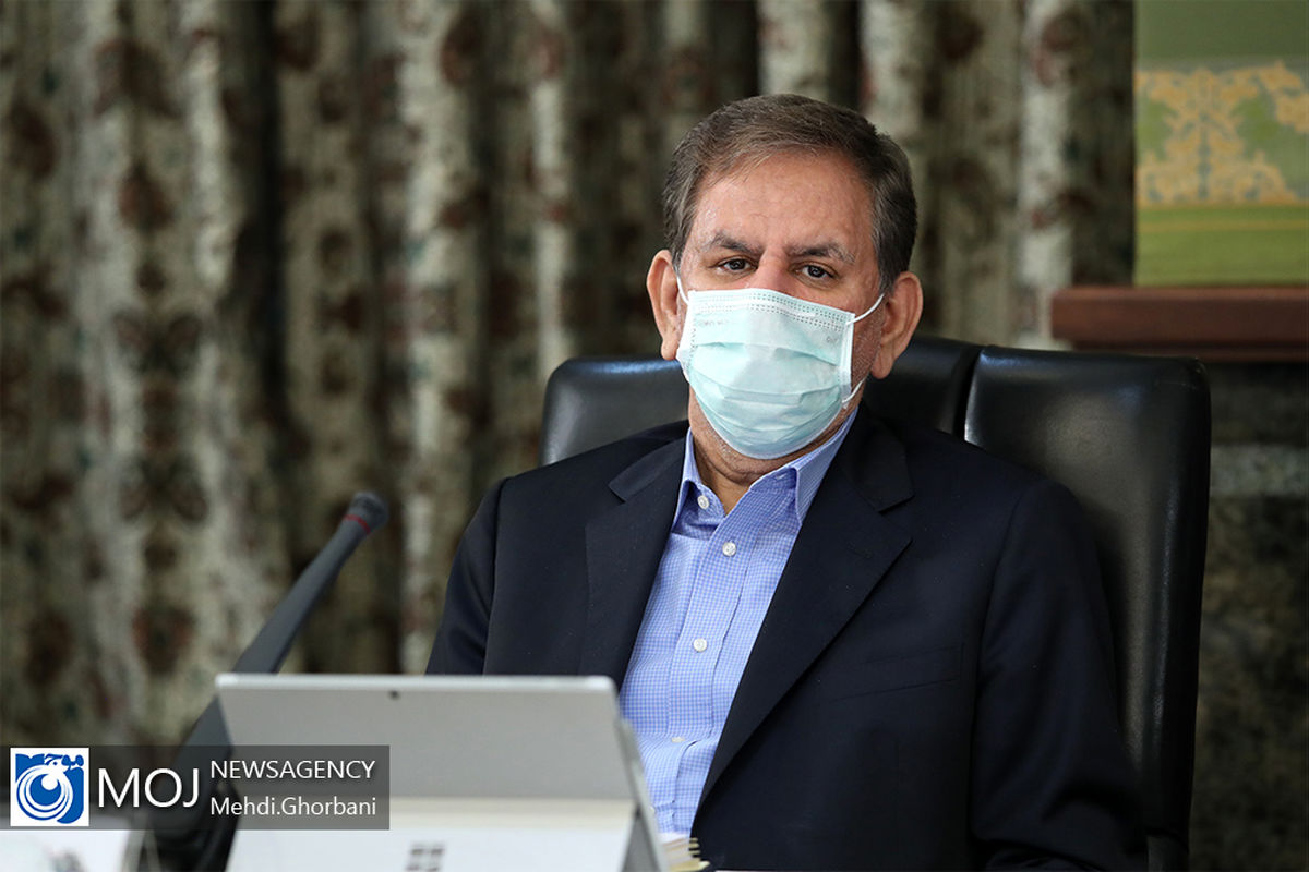 جلسه هیات دولت - ۲۷ فروردین ۱۳۹۹/ جهانگیری