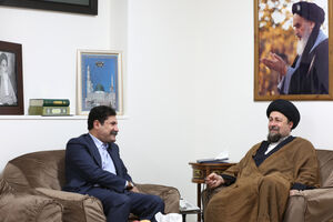  حسین زاده با حجت الاسلام و المسلمین حسن خمینی دیدار کرد