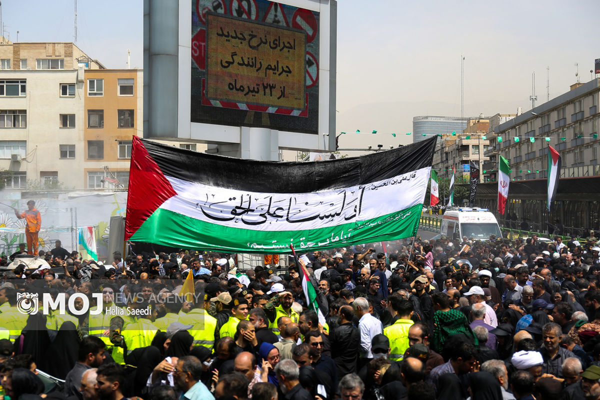 مراسم تشییع پیکر شهید اسماعیل هنیه