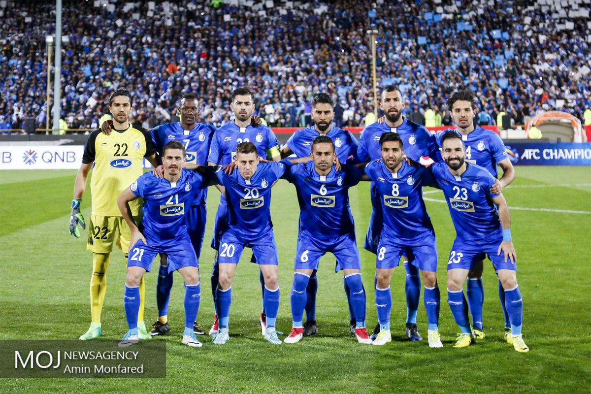 دیدار تیم های فوتبال استقلال ایران و العین امارات