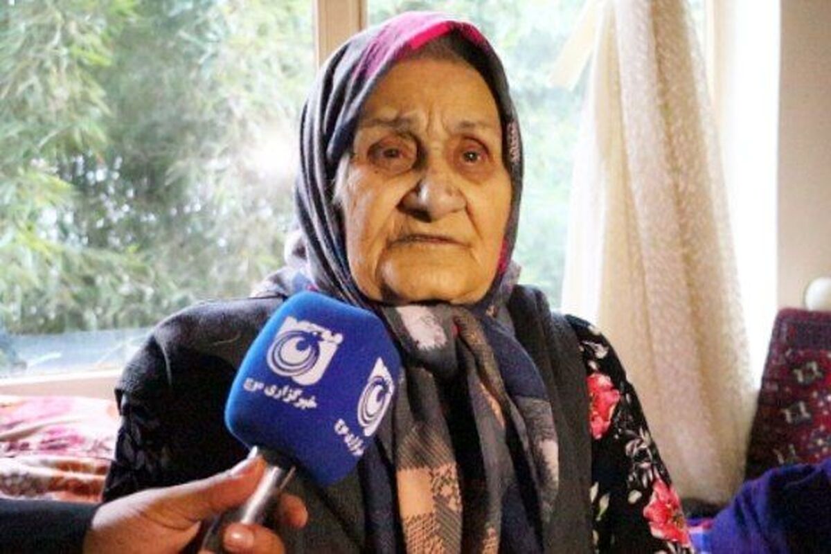 شهربانو فلاحتی مادر شهید موسی خدمتگزار