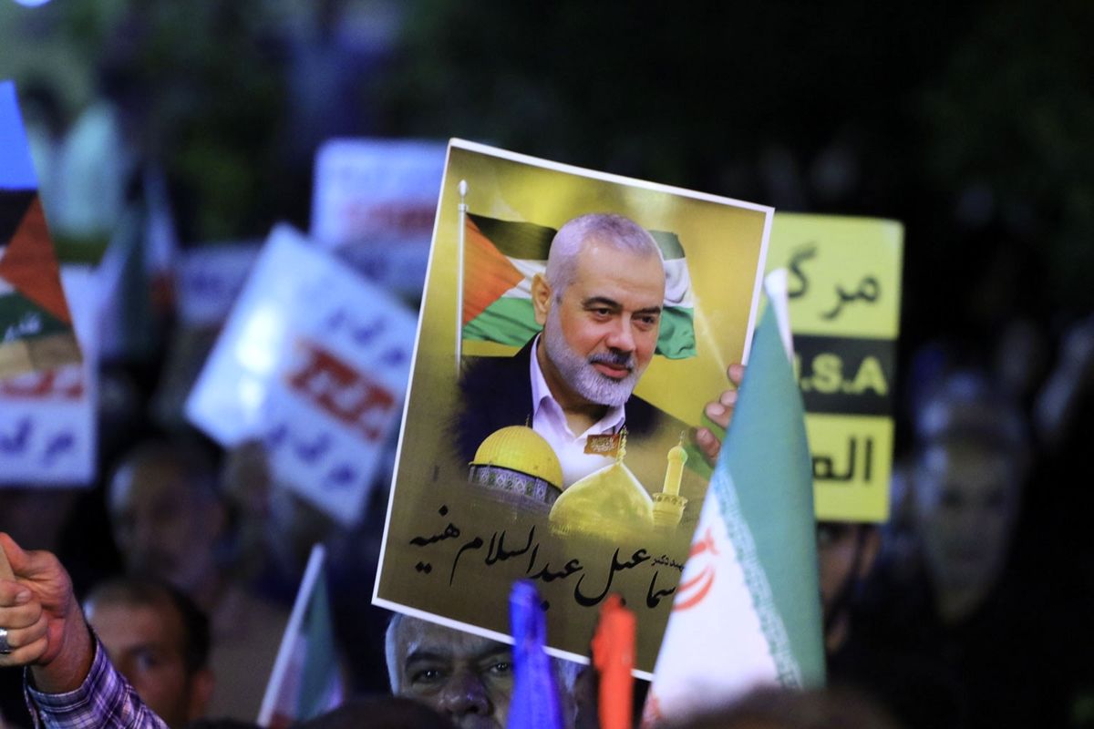 تجمع مردم شیراز در محکومیت ترور اسماعیل هنیه