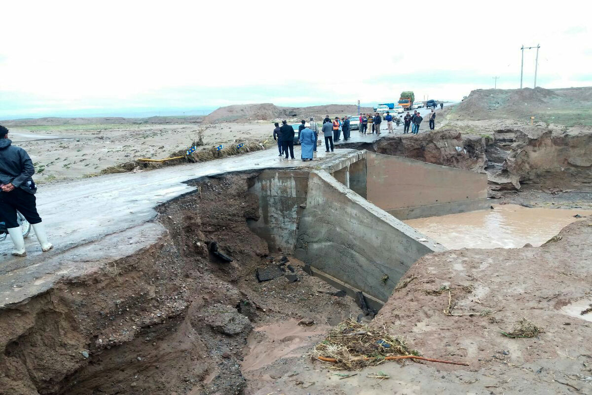 خسارت سیل به سبزوار 