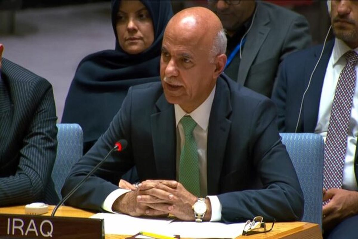 عباس عبید نماینده عراق در شورای امنیت سازمان ملل