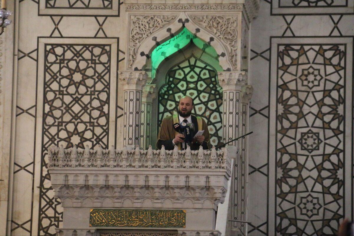 نماز جمعه دمشق