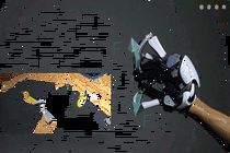 دستکش هایی که دنیای واقعیت مجازی را حس می کنند