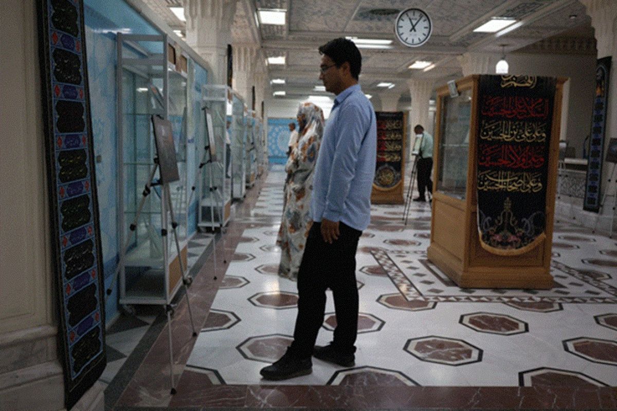 نمایشگاه فرهنگی از کربلا تا خراسان در آستان قدس
