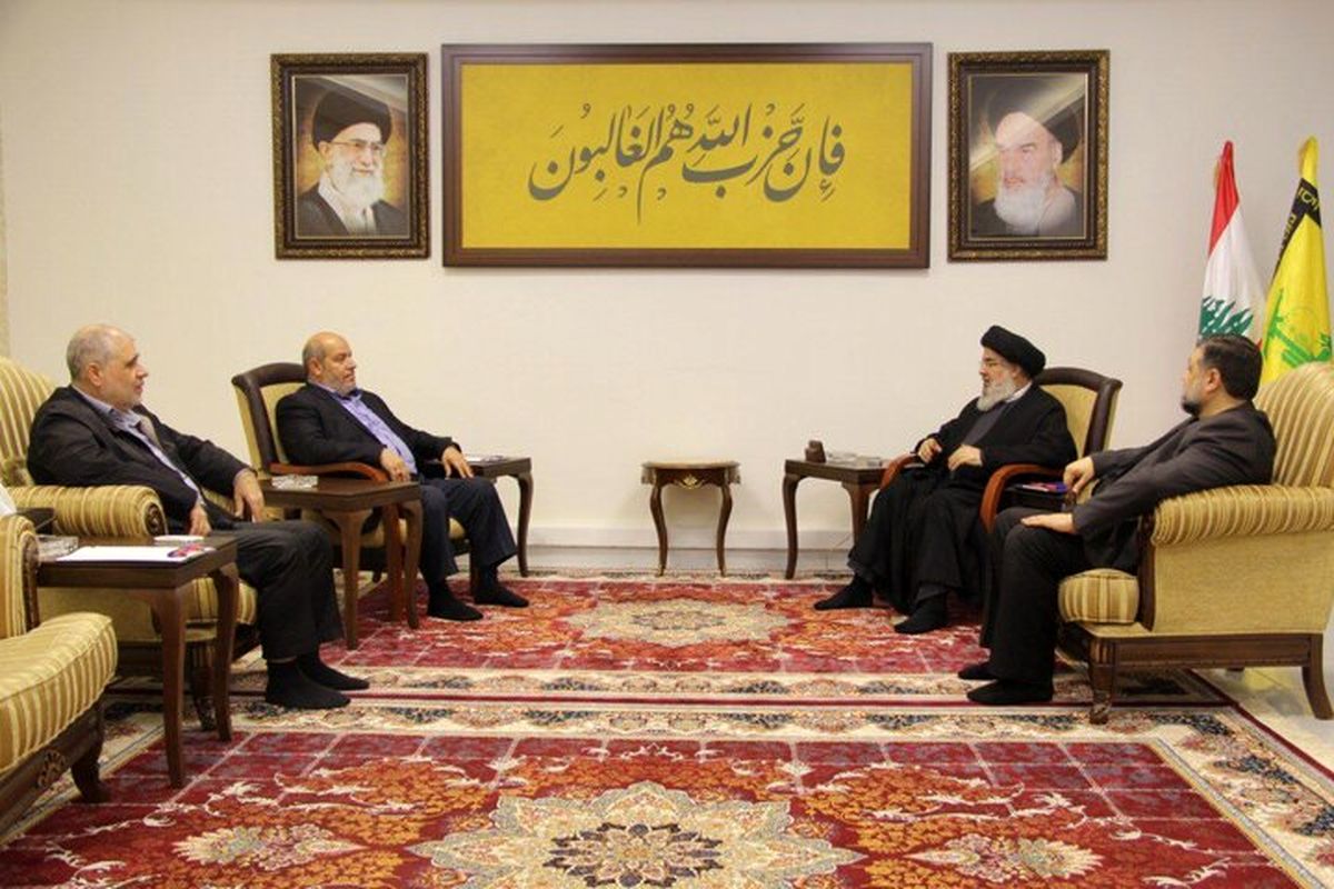 دیدار رهبران حماس و حززب الله لبنان