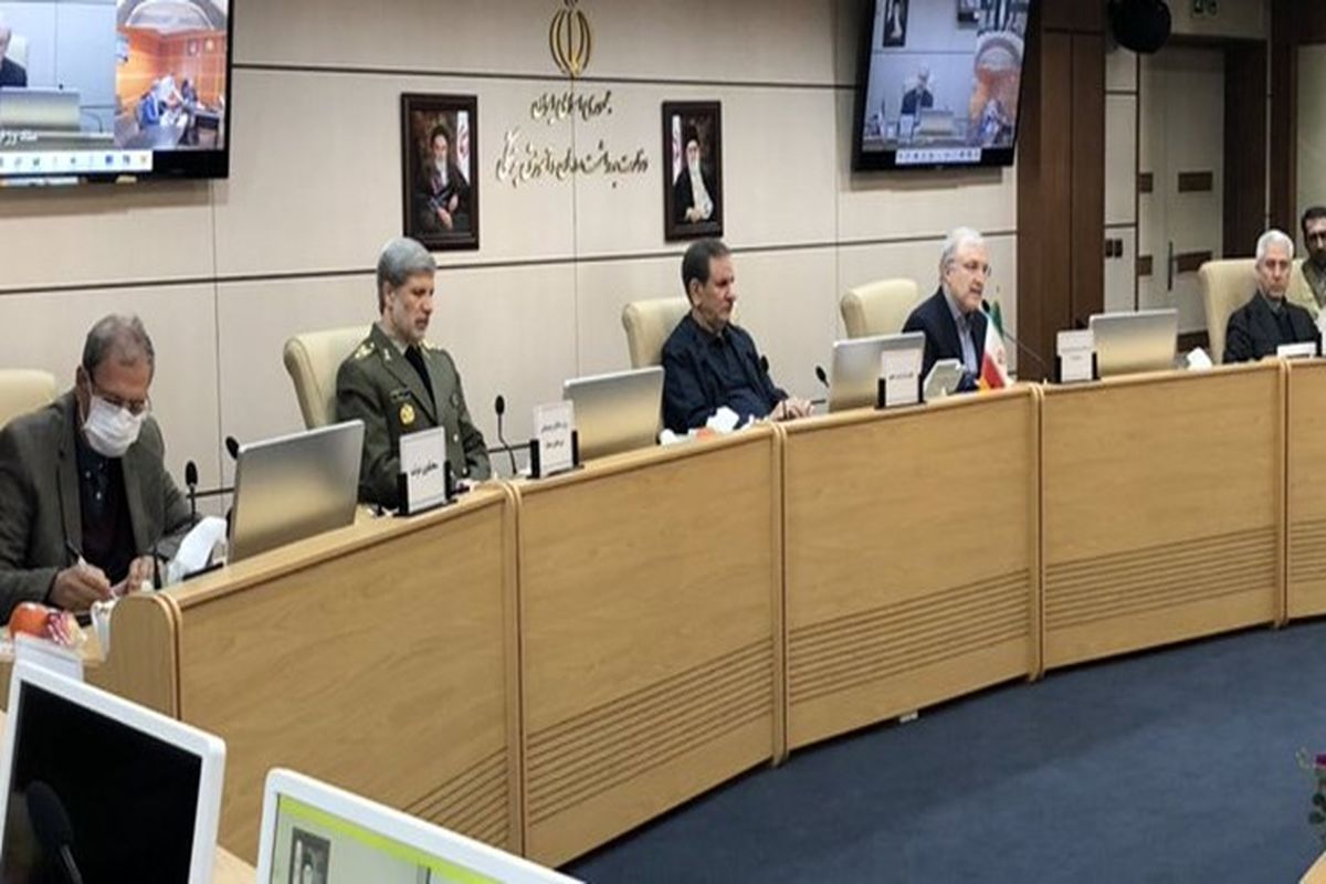 جلسه ستاد ملی مدیریت و مقابله با بیماری کرونا