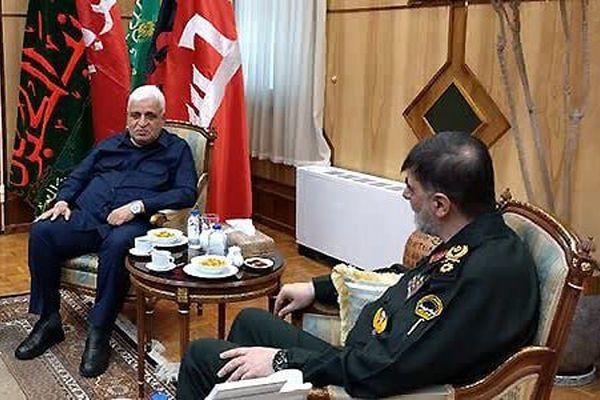 فرمانده حشد الشعبی عراق با سردار رادان دیدار کرد