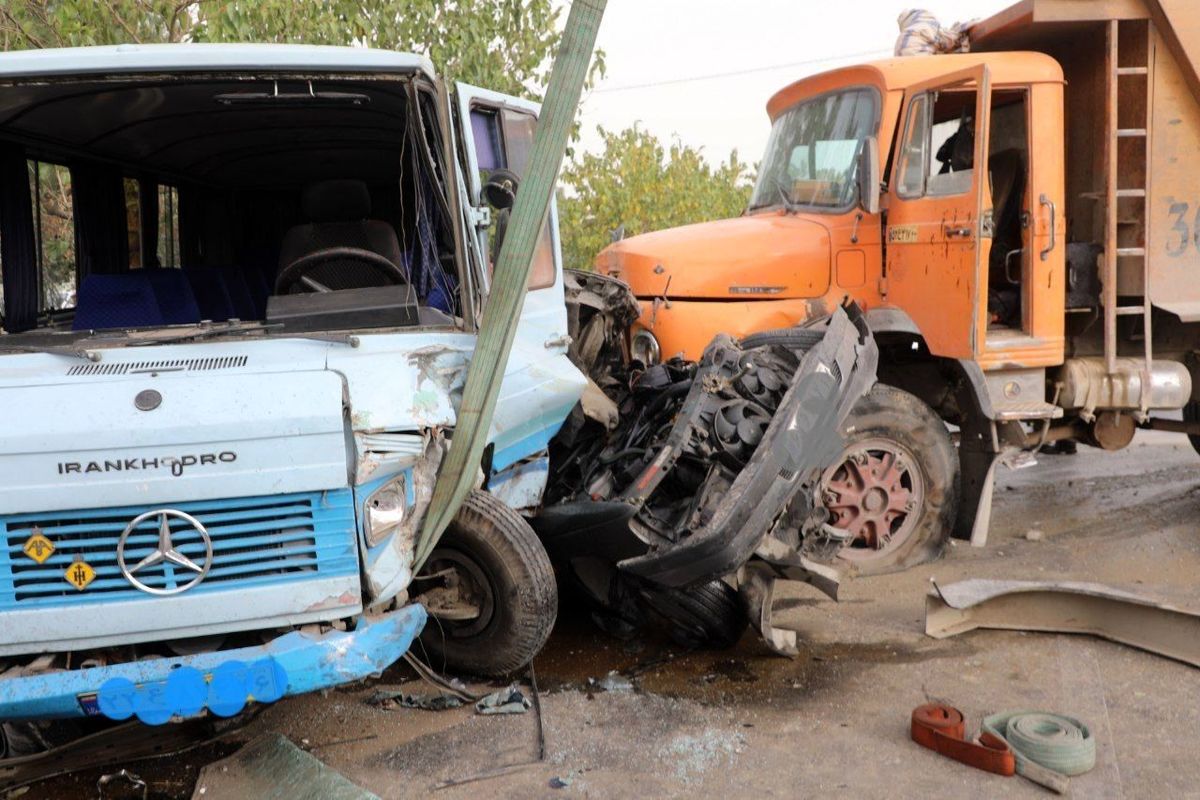 تصادف خودرو خودرو سنگین