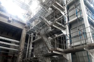 پیشرفت فیزیکی نیروگاه زباله سوز ساری به 94 درصد رسیده است