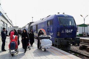 افزایش ۶ درصدی تردد مسافران از ایستگاه راه آهن استان
