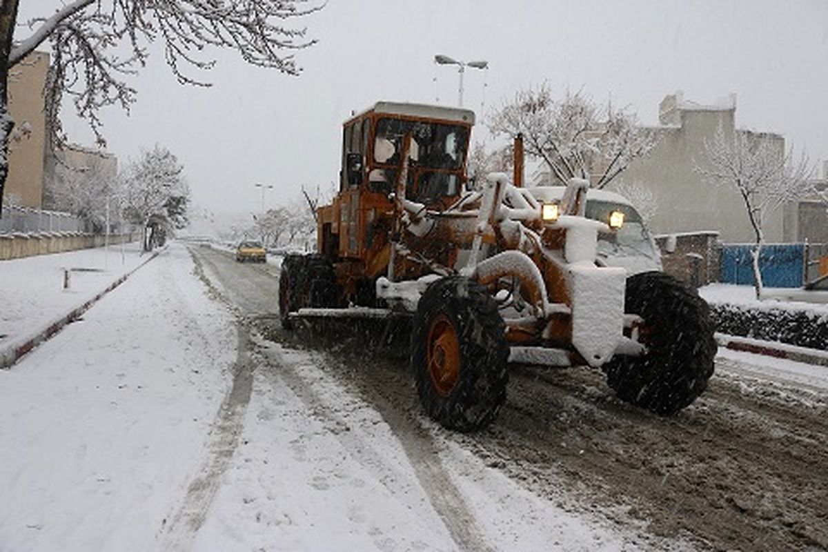 ستاد برف روبی شهرداری سنندج