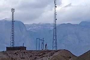 بارش برف ارتفاعات سیاهو را سفیدپوش کرد