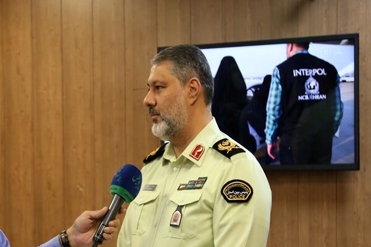 رئیس پلیس بین‌الملل فراجا سردار مجید کریمی