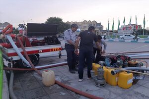 اعزام 18 نیروی آتش نشان اصفهانی به شهر یزد