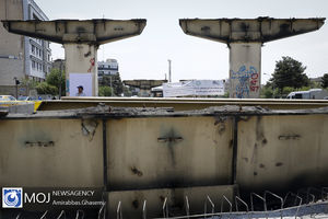 جمع آوری پل موقت گیشا پس از ۴۶ سال