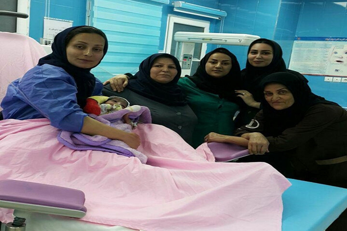 تولد اولین نوزاد گیلان